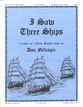 I Saw Three Ships Handbell sheet music cover